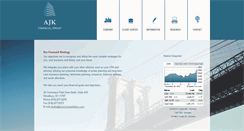 Desktop Screenshot of ajkfinancialgroup.com